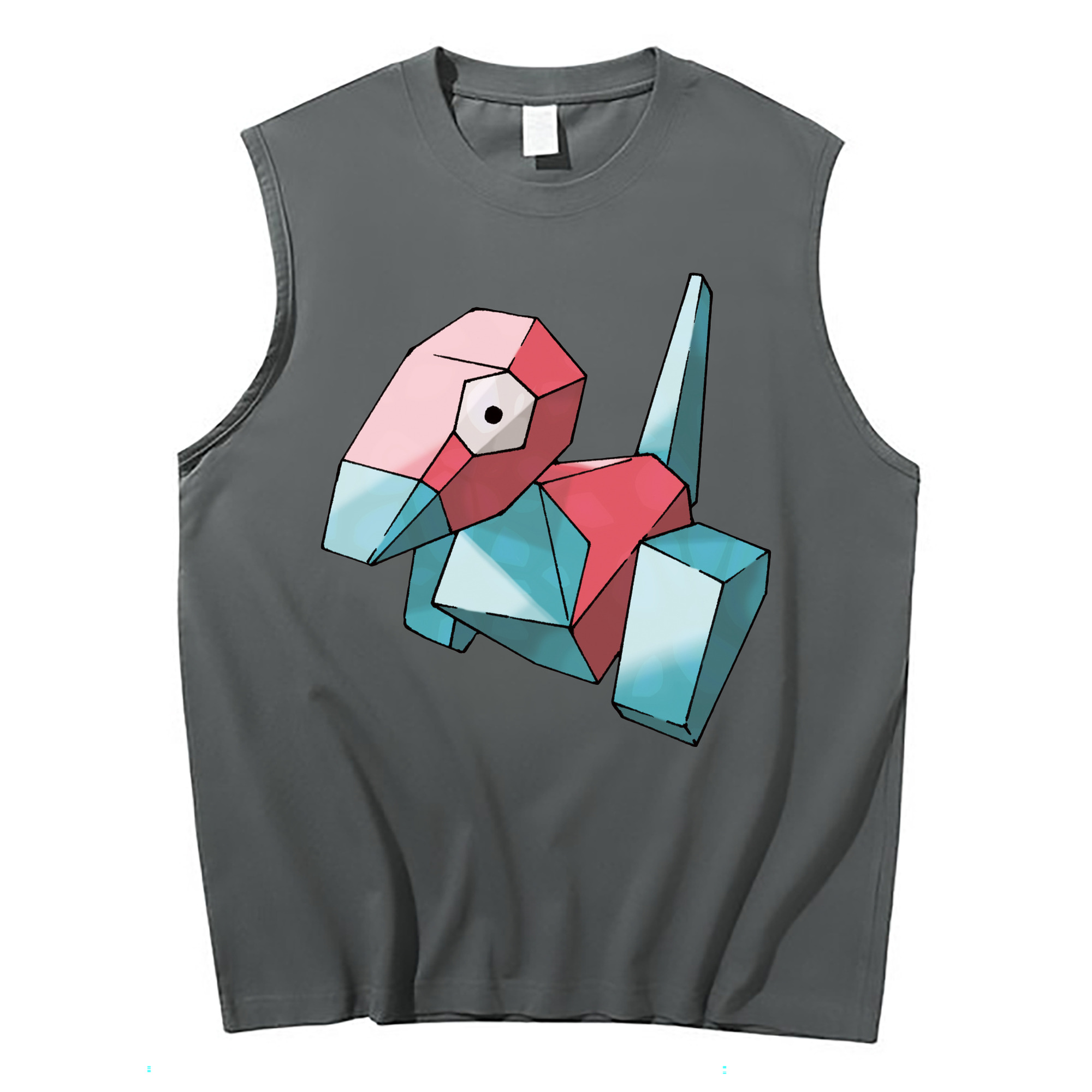 （画像用） ポケットモンスター Pokémon コットン100％タンクトップ（フロントプリント）
